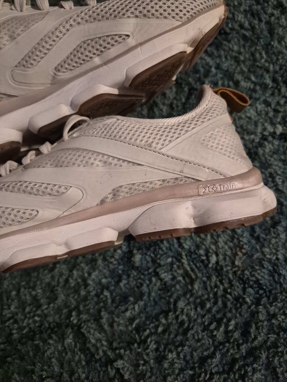 RBX Braton-M Running Athletic Shoes Gray Beige White Size 8.5 - Picture 12 of 14